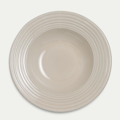 Saint-Tropez Pasta Plate - Vanilla Creme