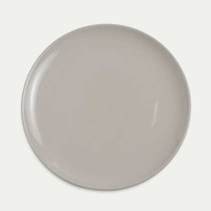 Basic Large Plate - Vanilla Creme